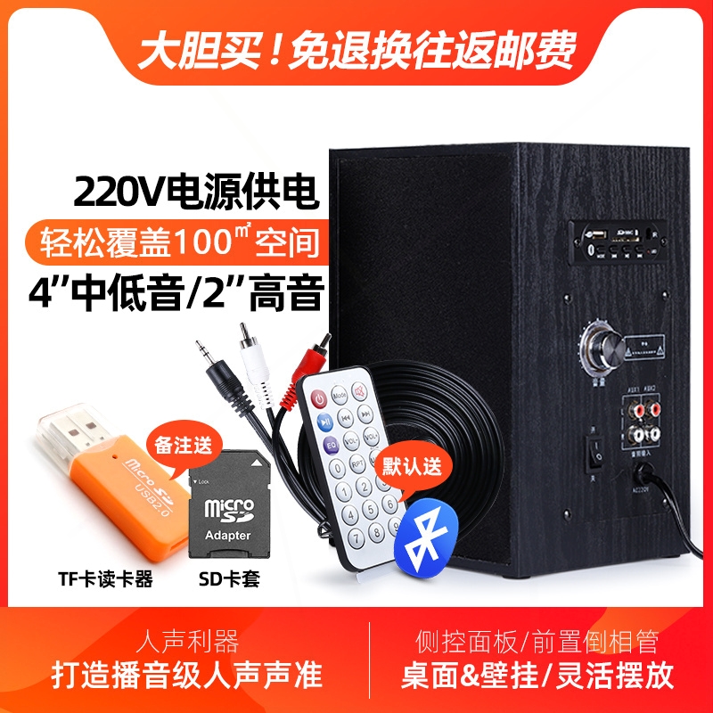 220V电源供电大功率蓝牙一体单个