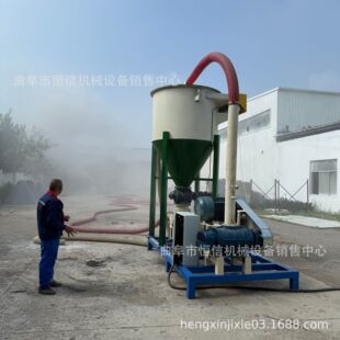 30m长沙土渣土气力吸料机厂家zcjb 脉冲除尘泥土泥面气力吸料机