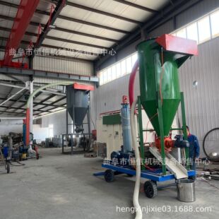 直供 吨包气力吸灰机 30m长碎石子气力输送机厂家zcjb 炭黑粉末装