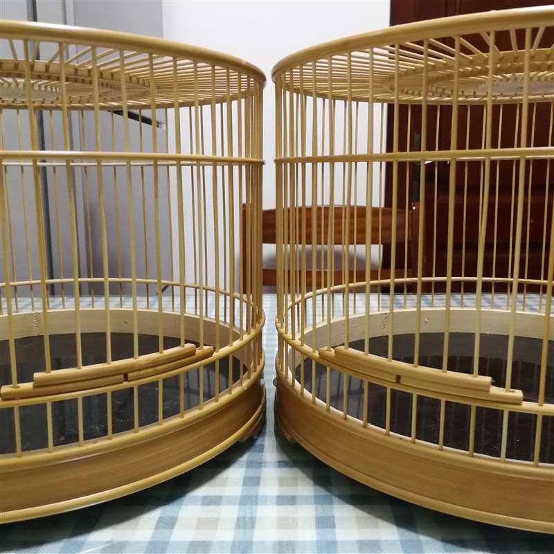 涿州名家手工鸟笼29.5厘米72/64/56条鸟笼红子贝子靛颏北京天津笼