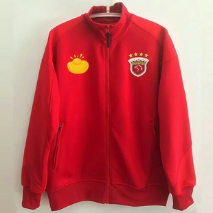 2026赛季上海海港球员版 i96全拉链半拉链训练服拼接带拇指扣外套