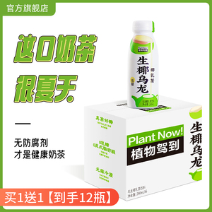 Plant Now!生椰乌龙网红奶茶冲饮低糖无植脂末无防腐剂咖啡椰乳茶