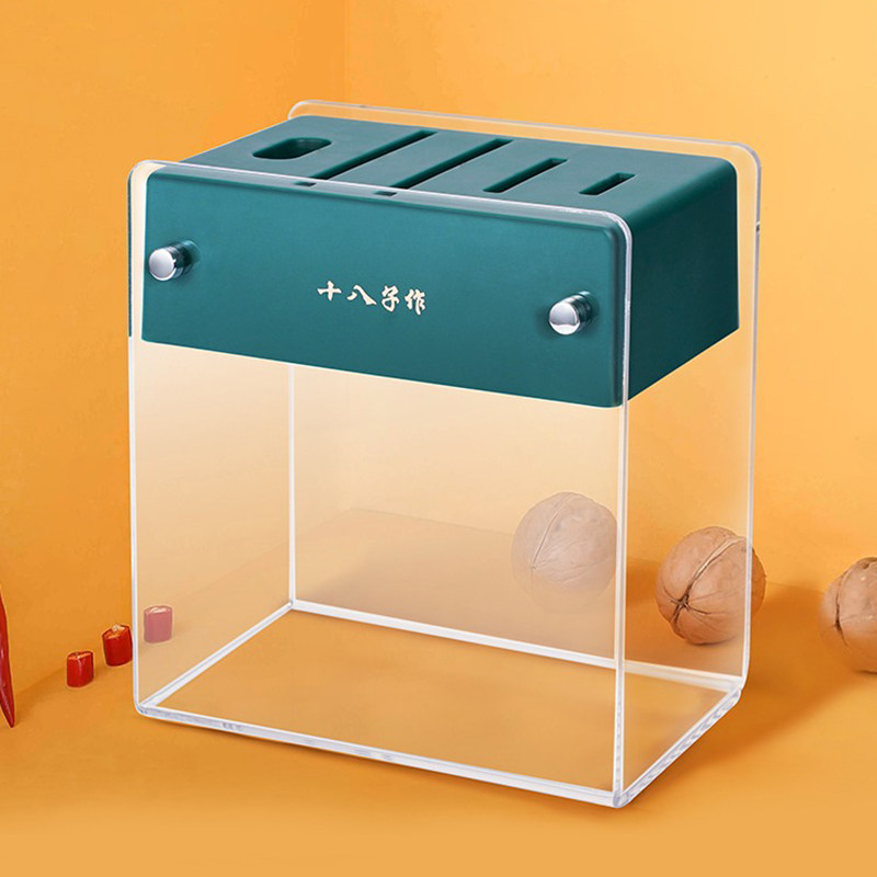 十八子作刀架厨房菜刀家用置物架刀具刀座收纳架刀架子2022新款