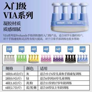 ProHands指力器VIA儿童成人钢琴吉他手指练习握力器PRO训练器 7磅