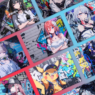 Y7000 2025贴膜全套R7000 2024笔记本外壳保护膜定制不留胶 Y9000P 涂鸦墙电脑贴纸适用于联想拯救者Y7000P