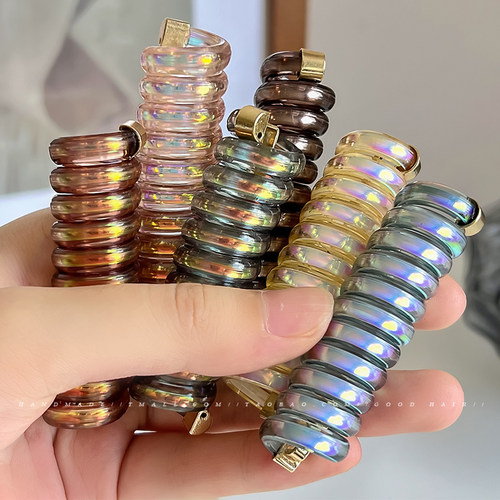 发绳简约高弹力编发神器马尾绑带