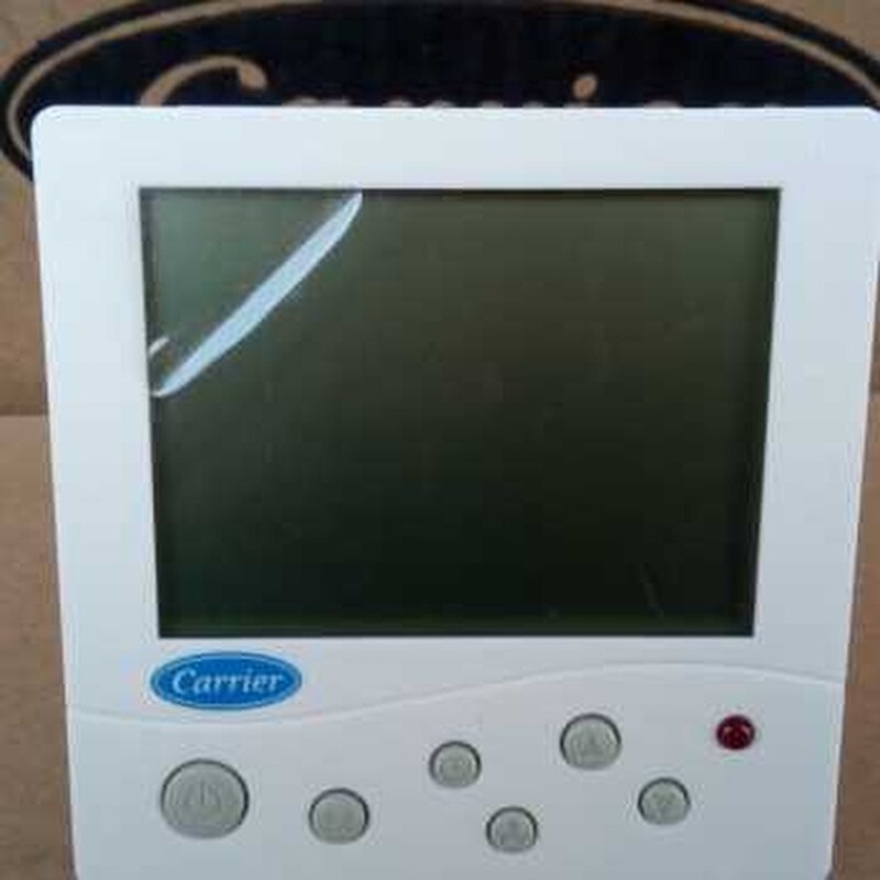 开利温控器TMS810R 带遥控功能 中央空调液晶面板 风机盘管开关