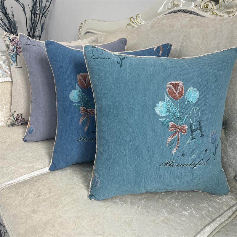 抱枕欧式美式北欧简约轻奢沙发靠垫精选高档雪尼尔提花抱枕套定制,居家布艺,靠垫/抱枕,淘宝优惠券,粉丝福利购,淘宝优惠卷
