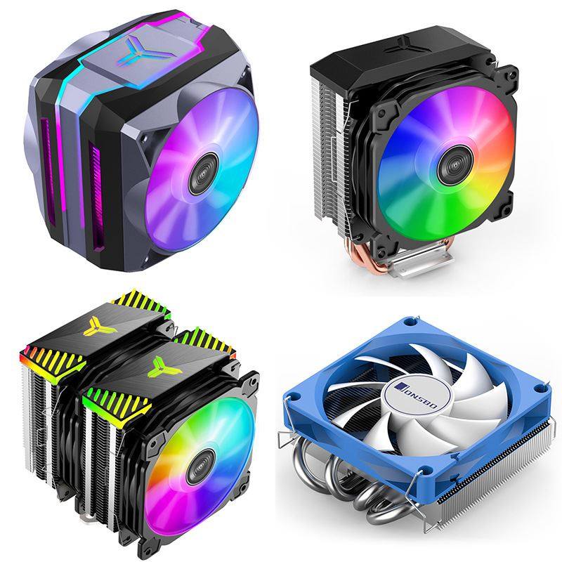 乔思伯 cr系列 1300/2000gt/2100 cpu风冷散热器6热管双风扇全新