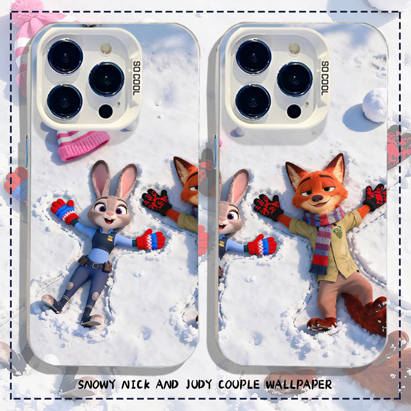 适用小米红米手机壳雪地尼克朱迪