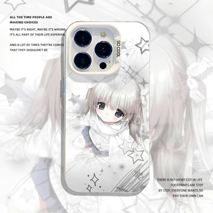 适用苹果17手机壳iphone16promax古早15plus日系14pro卡通13mini动漫12少女11二次元8p亚文化7古早味xs女xr/x