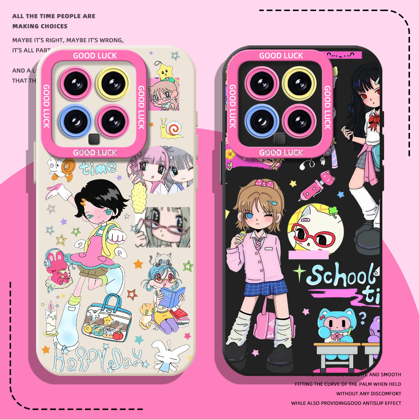 适用小米17promax手机壳15卡通y2k少女14pro千禧风13古早味12亚文化11红米k90k80k70E/k60k50k40s/k30/note10