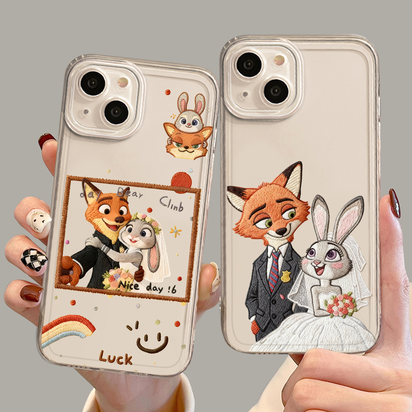 结婚尼克朱迪手机壳新款