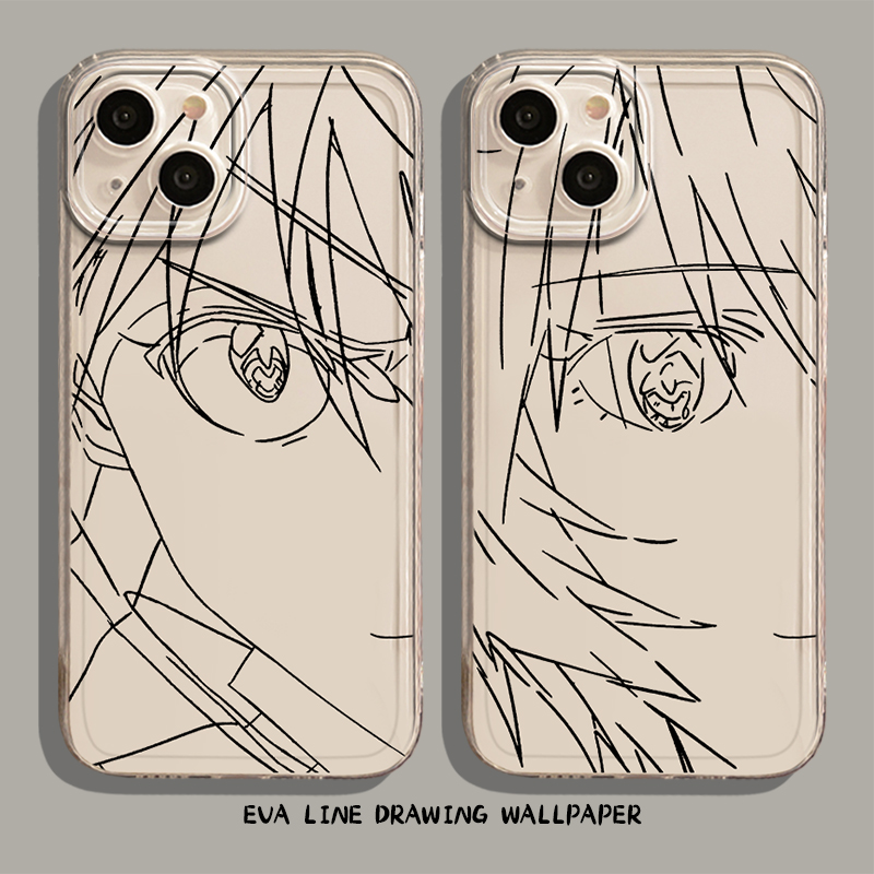 适用一加iqoo手机壳线条eva