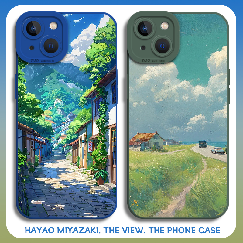 适用一加iqoo手机壳宫崎骏