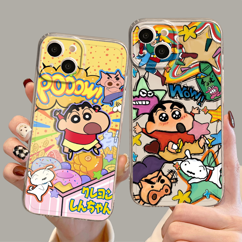 涂鸦卡通蜡笔小新手机壳