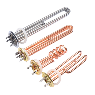 开水器加热管63圆盘电热水器饮水机发热棒220V3KW 380V6KW9KW12KW