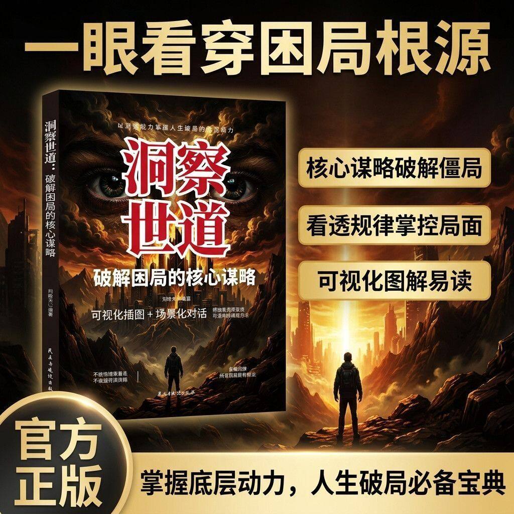 洞察世道破解困局的核心谋略正版从看懂世界到掌控局势 揭示时代趋势人性规律与社会结构之间的深层关联 成功励志畅销书籍排行榜