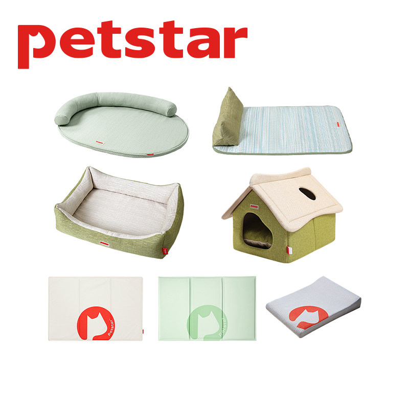 【petstar_猫狗夏季/四季窝合集】夏季猫窝夏天降温狗窝凉感冰垫
