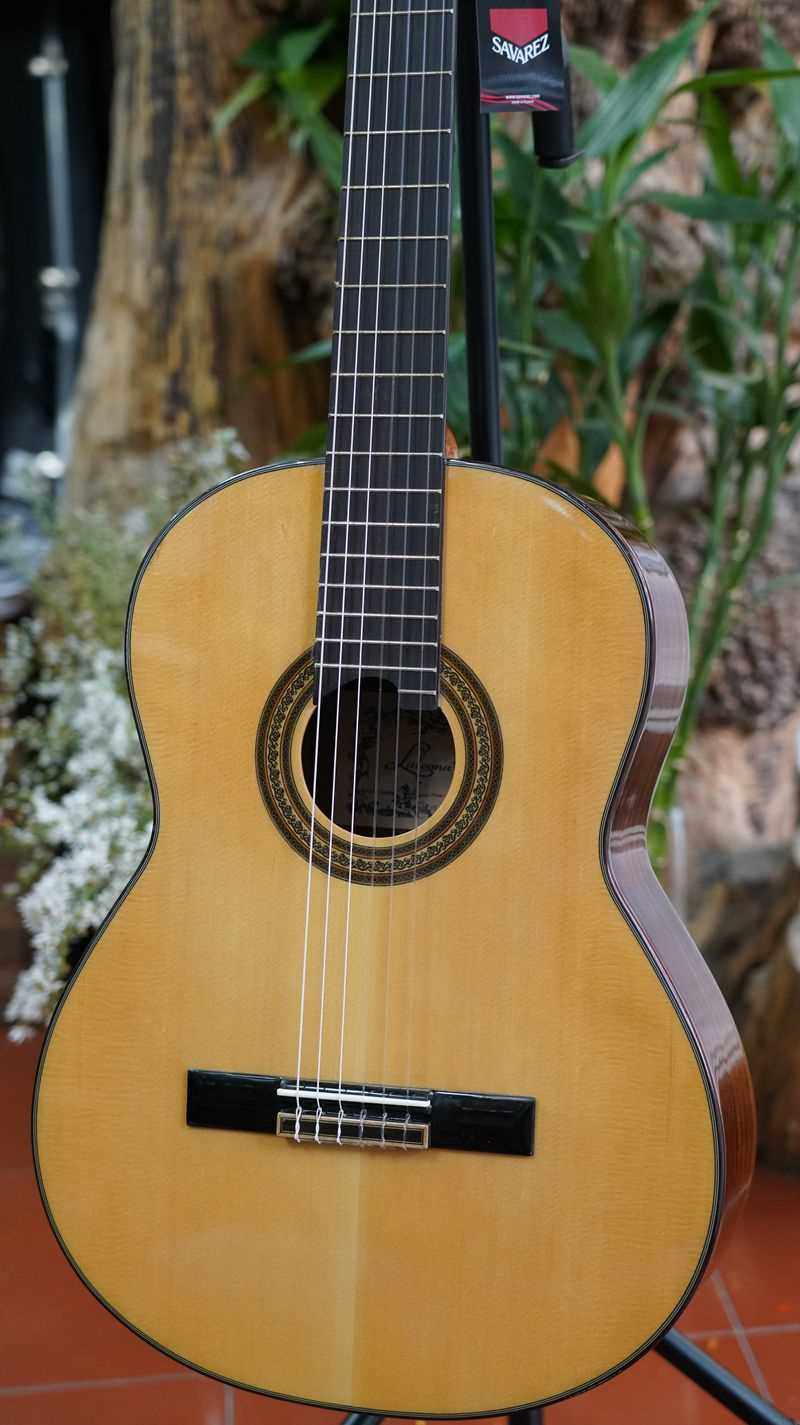 新款现代乐器新la leona儿童成人初学演奏单板玫瑰木古典吉他套装