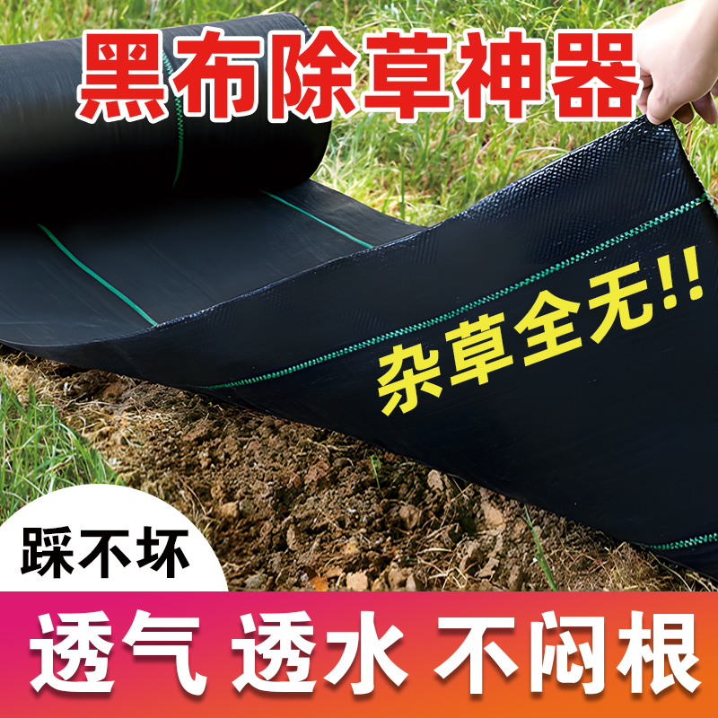 加厚防草布种植防长草专用除草布