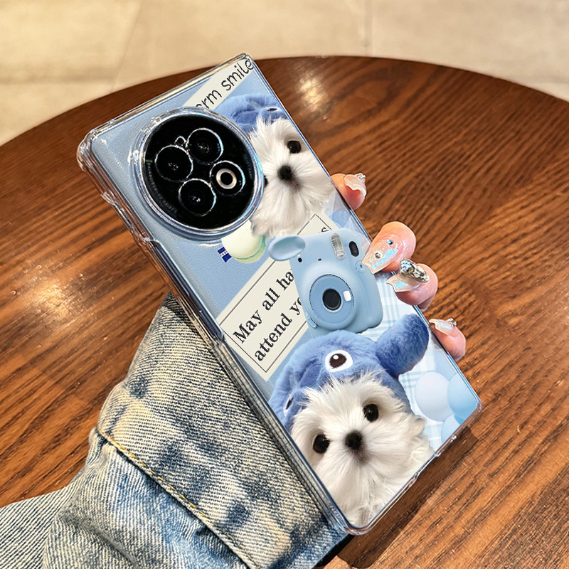 vivoxfold2可爱狗狗透明壳