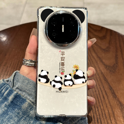 熊猫适用于华为matex6手机壳