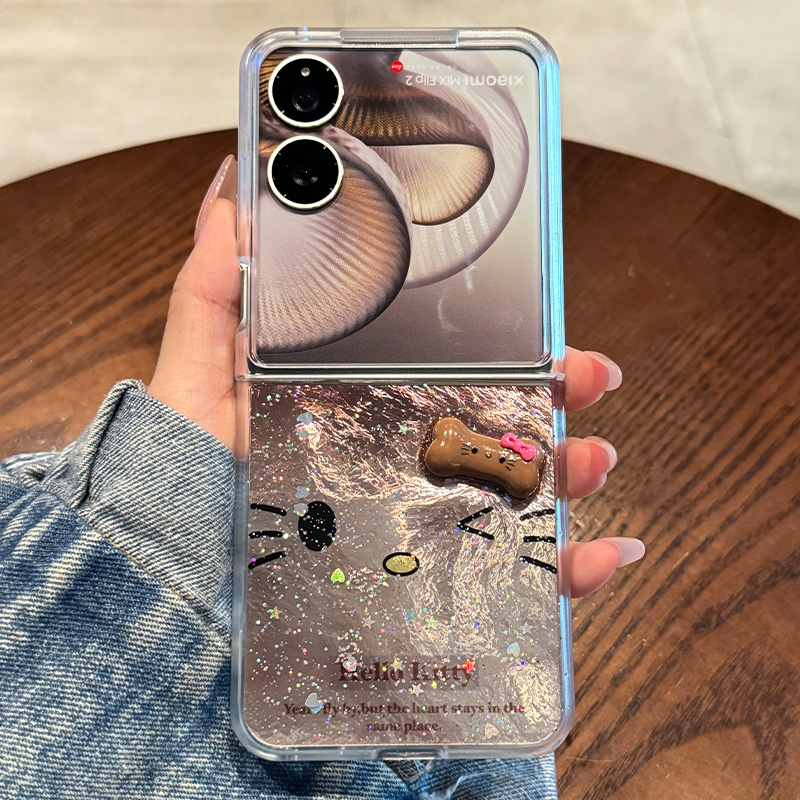 适用小米mixflip2手机壳凯蒂猫