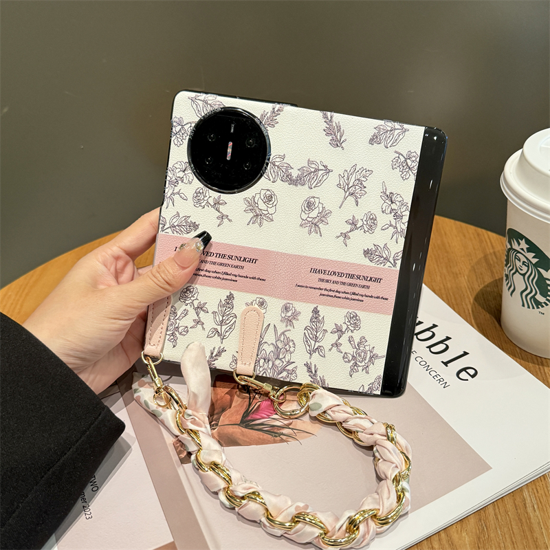 玫瑰花朵适用于华为matex5皮套