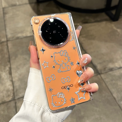 适用oppofindn6手机壳中轴保护套