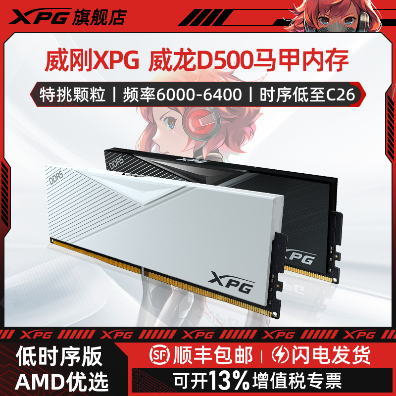 威刚XPG威龙D500马甲内存