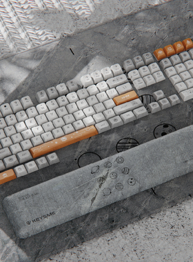 KeysMe 符石系列机械键盘键帽113键PBT五面热升华客制化KDA个性