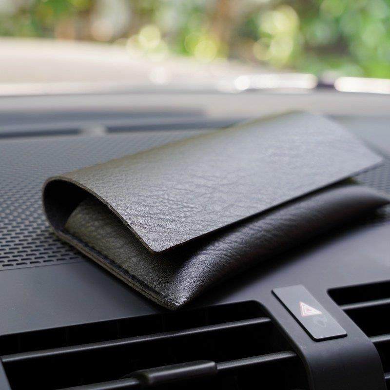 个性时尚简约可携式太阳眼镜盒男女近视眼镜手工皮质商务风抗压收,收纳整理,眼镜收纳盒,淘宝优惠券,粉丝福利购,淘宝优惠卷