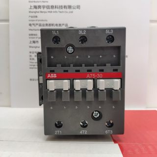 ABB75A接触器A75-30-11 AC24 110 220V 380V1常开1常闭交流接触器