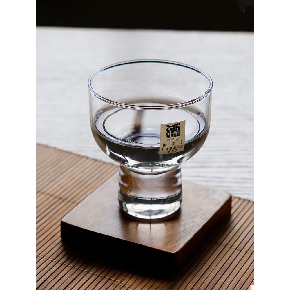 日本进口东洋佐佐木清酒杯日式小酒杯家用小茶杯70ml白酒杯玻璃杯