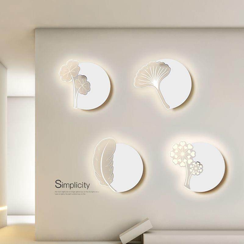 极简轻奢卧室现代背景墙射灯创意温馨浪漫过道走廊小夜灯床头壁灯,家装灯饰光源,壁灯,淘宝优惠券,粉丝福利购,淘宝优惠卷