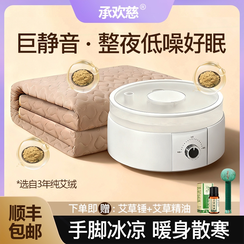 艾灸热敷毯艾草水暖电热毯双人电
