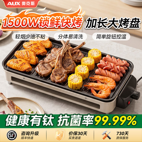 【有钛不粘】可拆卸烤肉盘