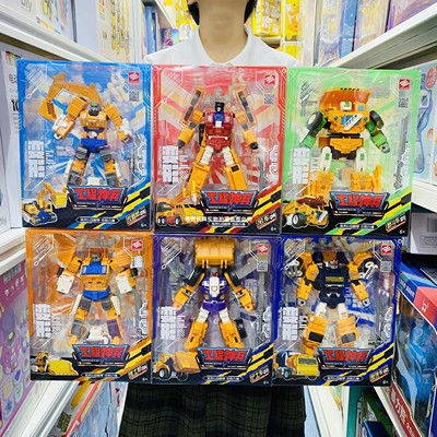 金刚擎天工程神兵机甲变形机器人