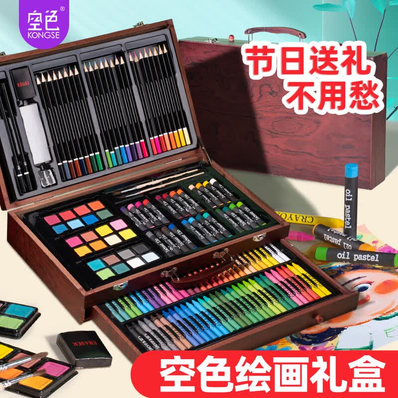 绘画套装画笔礼盒美术画画工具图片