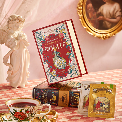 布兰兔茉莉花茶茶包袋泡茶花果乌龙茶18包组合花茶伴手礼生日礼物