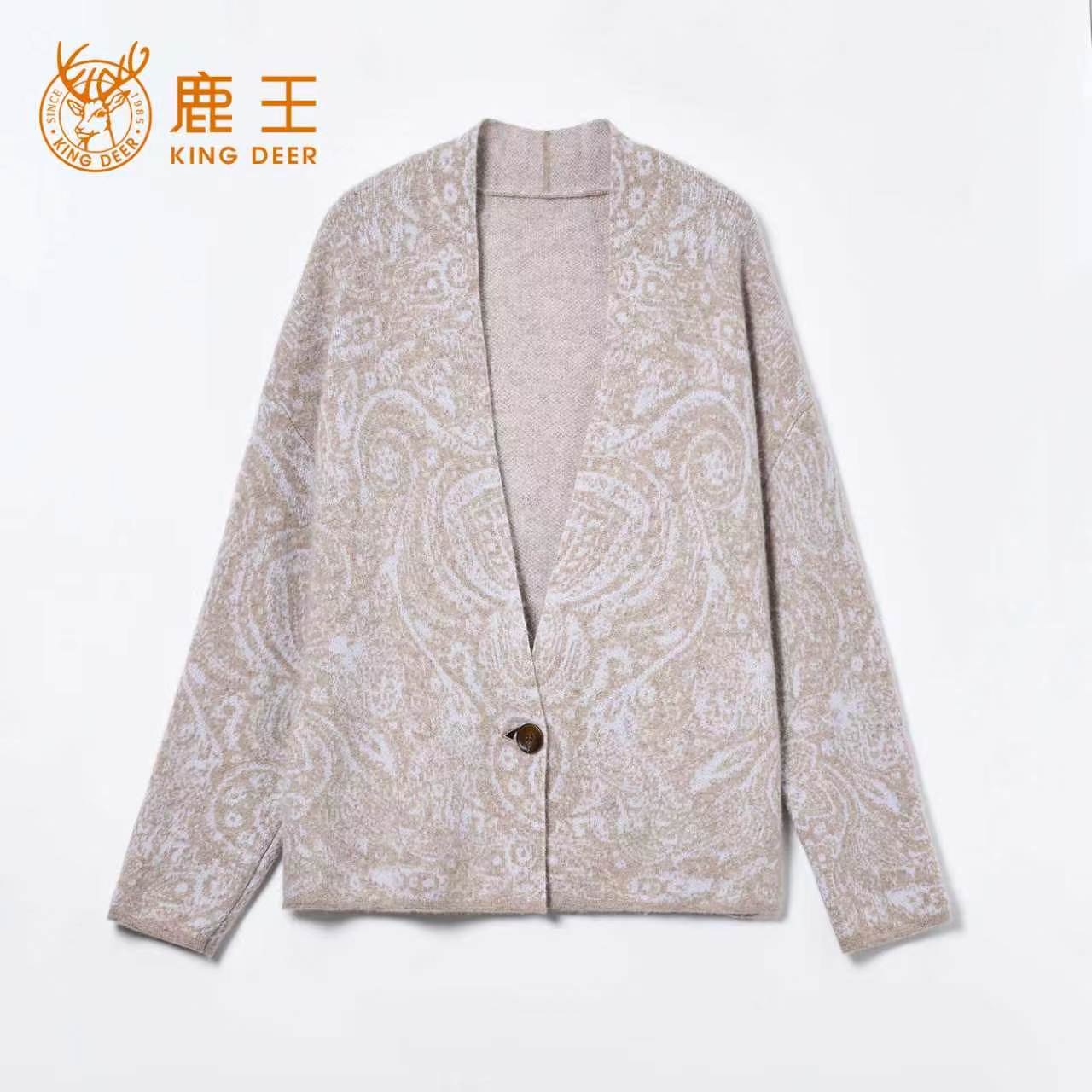 King Deer/鹿王秋冬新羊绒衫