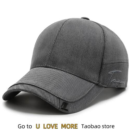 High Quality Solid Baseball Caps for Men Outdoor Cotton Cap