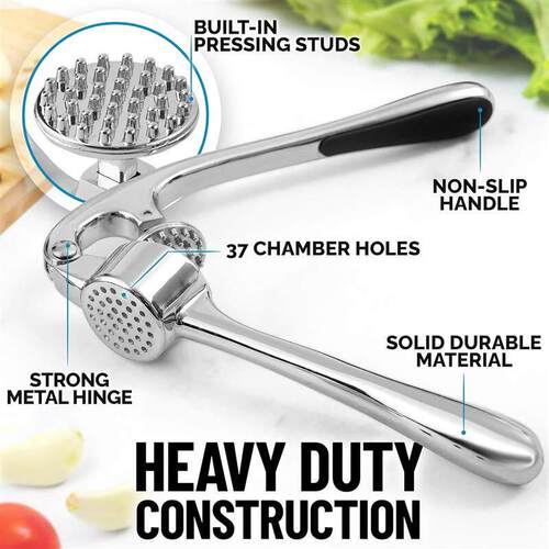 Garlic Press Set Garlic Mincer Tool Kitchen Gadgets