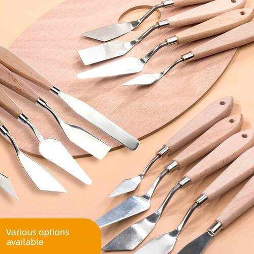 palette knife pastel painting spatulas刮刀oil paint scraper