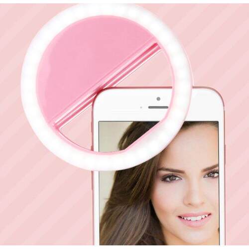 Beauty Selfie LED Ring Flash Light For Mobile Phone 包邮