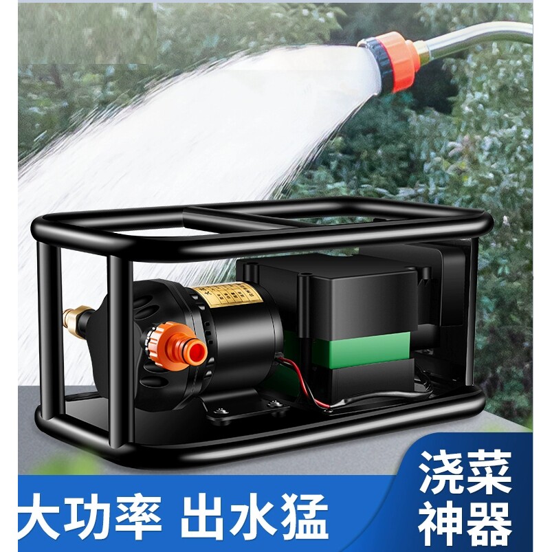 充电式抽水泵抽水机农田用灌溉电瓶浇水机浇菜浇地农业大功率水泵