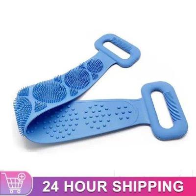 1PCS Body Sponge Silicone Brushes Bath Towels Scrubber
