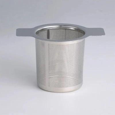 Stainless Steel Double Ear Tea Drainer Tea Strainer Brewer T