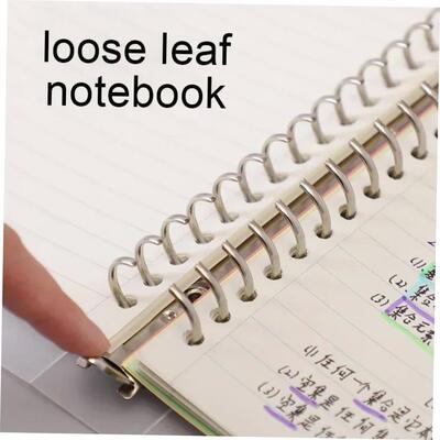 A5B5A4 Loose Leaf Notebook Ring Binder Dairy Paper 60 Sheets